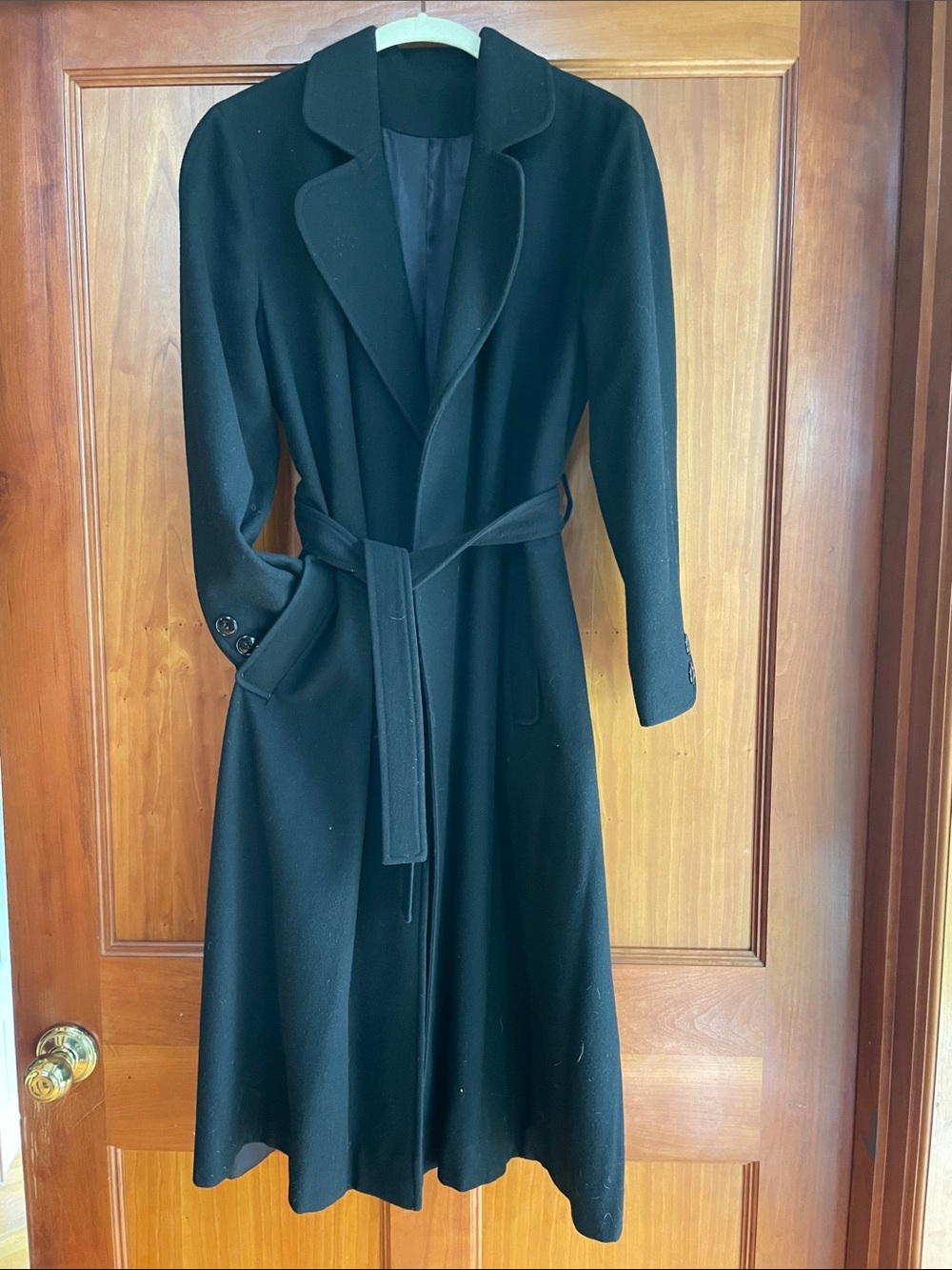 Vintage Riel Coat Company Long Classic Trench Coat